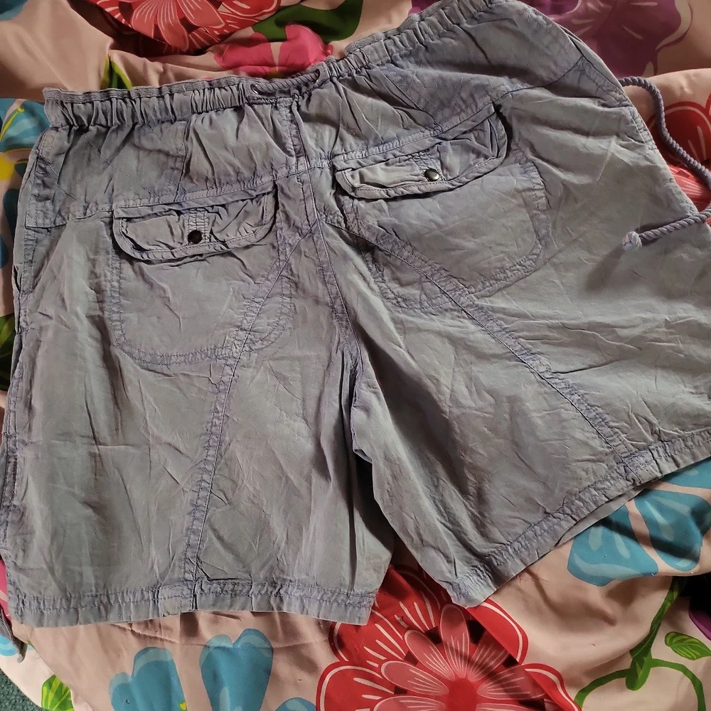 Free people moon Bay Parachute Shorts in blue - small - NWOT - Picture 6 of 8